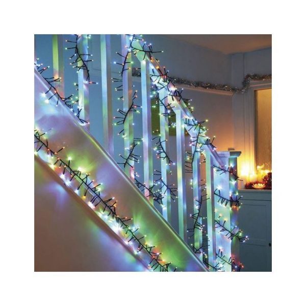 Premier Multi Action LED Supabrights Christmas Lights Multi Colour ...