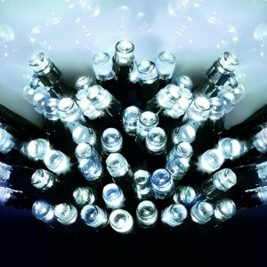 Premier Multi Action LED Supabrights Christmas Lights Ice White