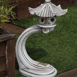 Small Curved Japanese Pagoda Lantern