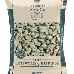 Deco Pak Cotswold Chippings Garden Gravel Stones - 20kg Bag