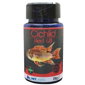 NT Labs Pro F Cichlid Red 48 Pellet - 120g Tub