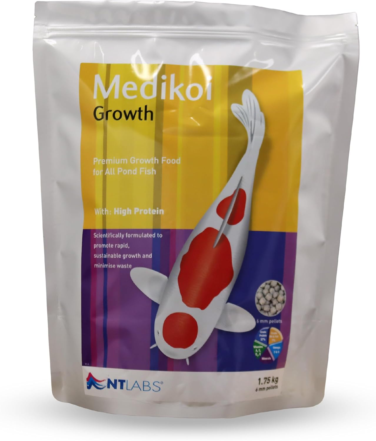 Medikoi Growth 1.75kg 6mm pellet