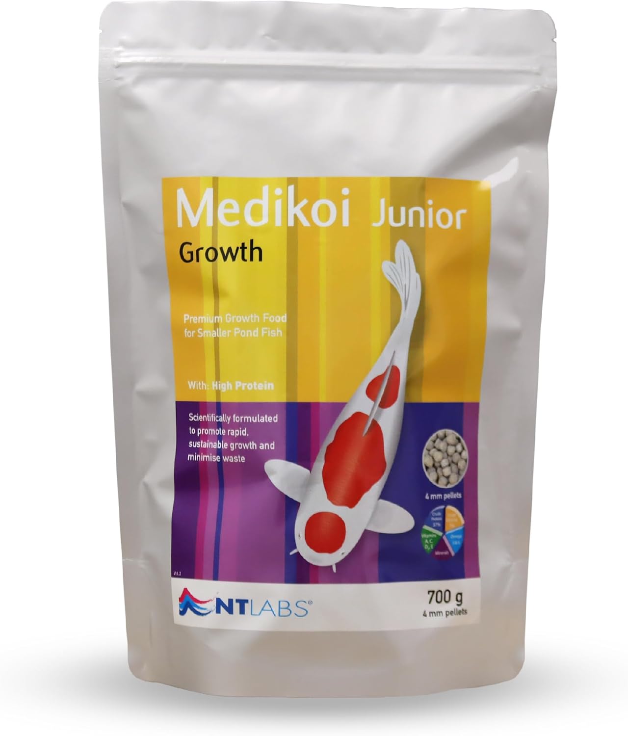 Medikoi Growth junior 700grams 3mm pellet